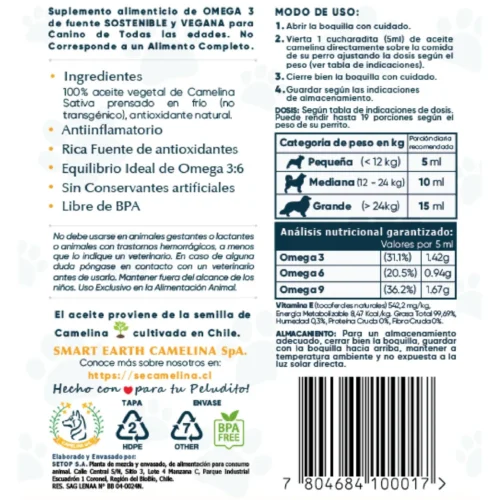 Omega 3 Smart Earth - Pack x5